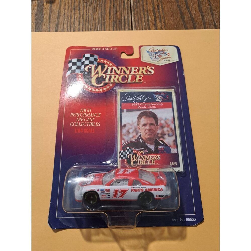 Vintage 1997 Daryl Waltrip #17 Parts America NASCAR Diecast 1:64 Winners Circle